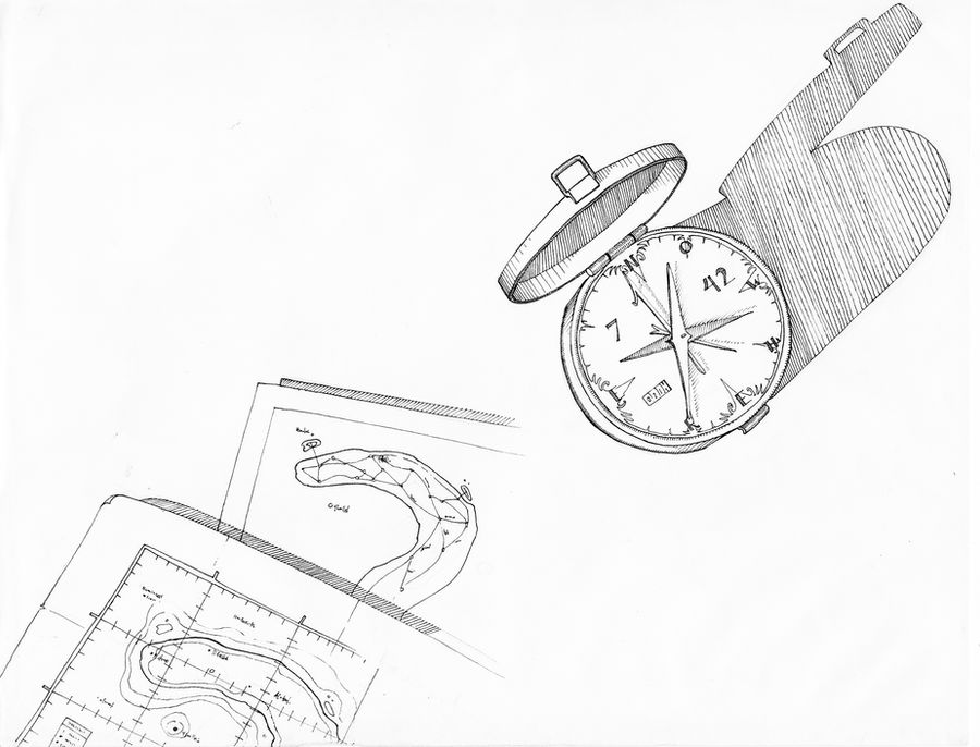 Compass On Deviantart Compass by dokkn on DeviantArt