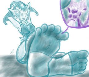 Ranamon's Toe Pet