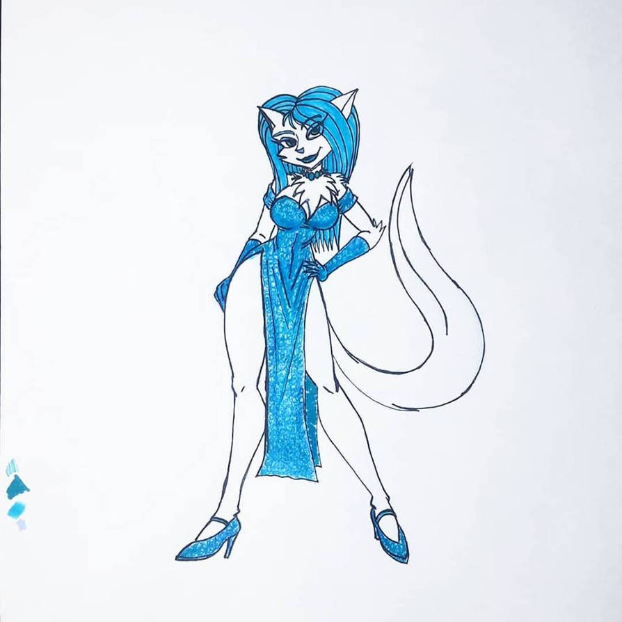 Coctail Dress Krystaline by FarothFuin
