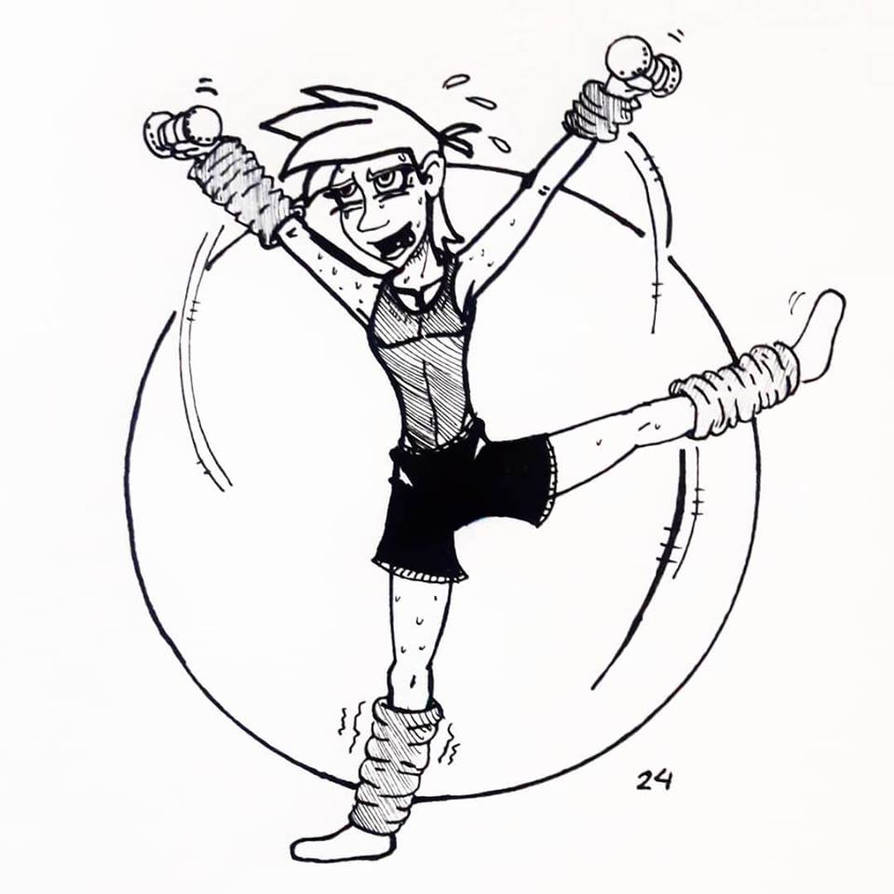 024 - Haciendo Ejercicio by FarothFuin