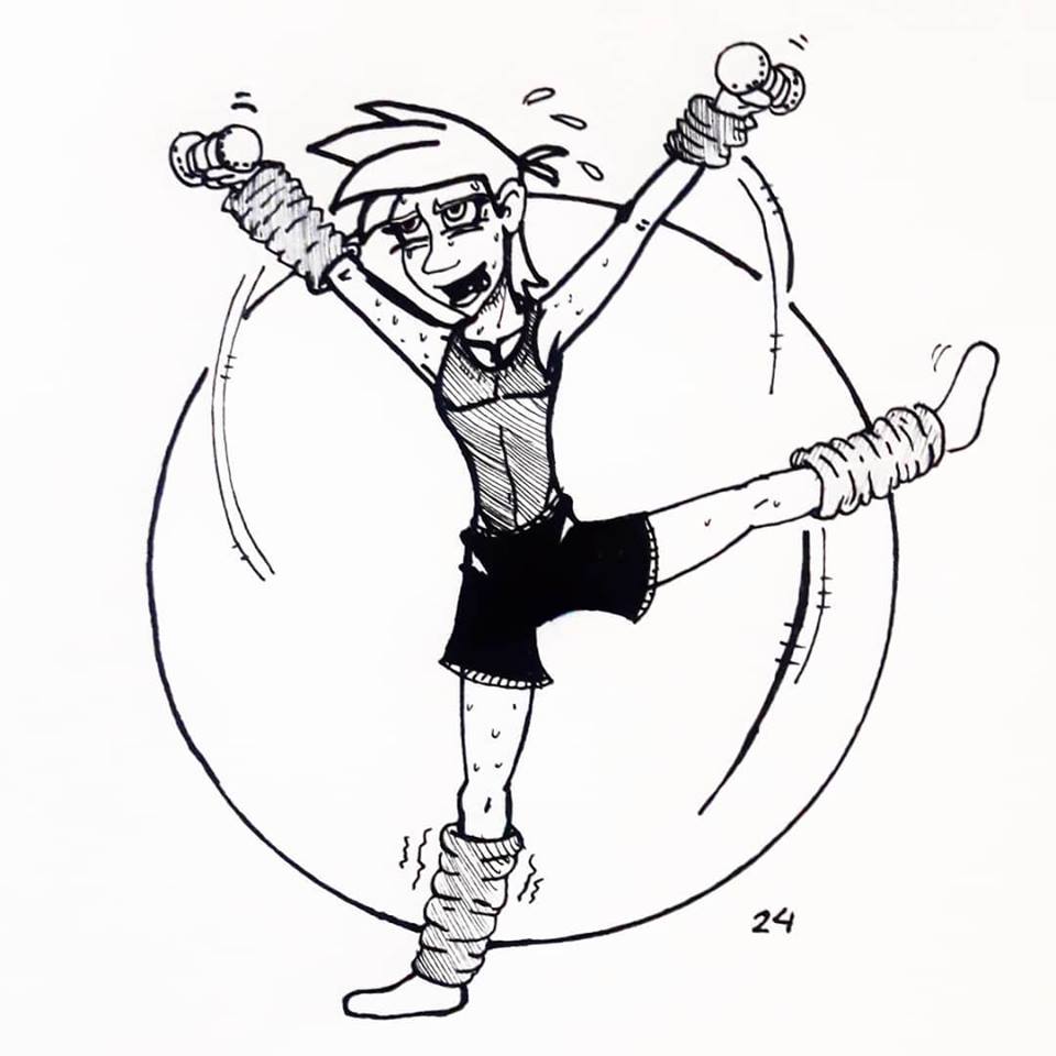 024 - Haciendo Ejercicio by FarothFuin