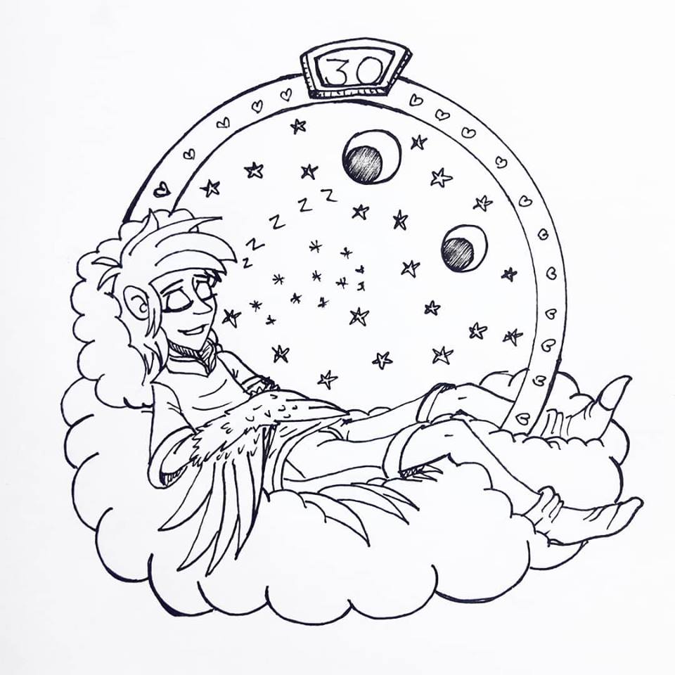 030 - Descansando by FarothFuin