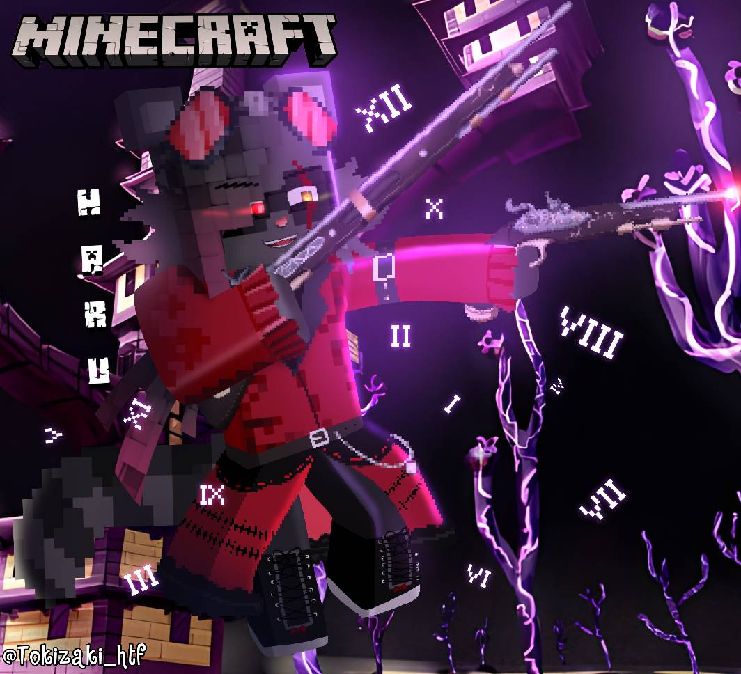 My HTF OC // Minecraft Style // by TokiM4xT0kiHTF on DeviantArt