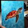 Sea turtle panel 1