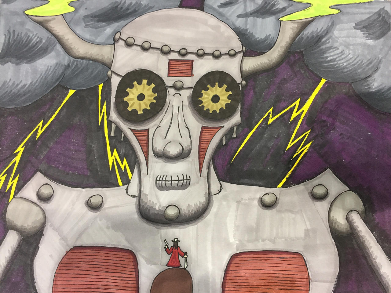 Big bot by KapBlackSkull on DeviantArt