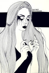 Gothic Girl - Black Tears