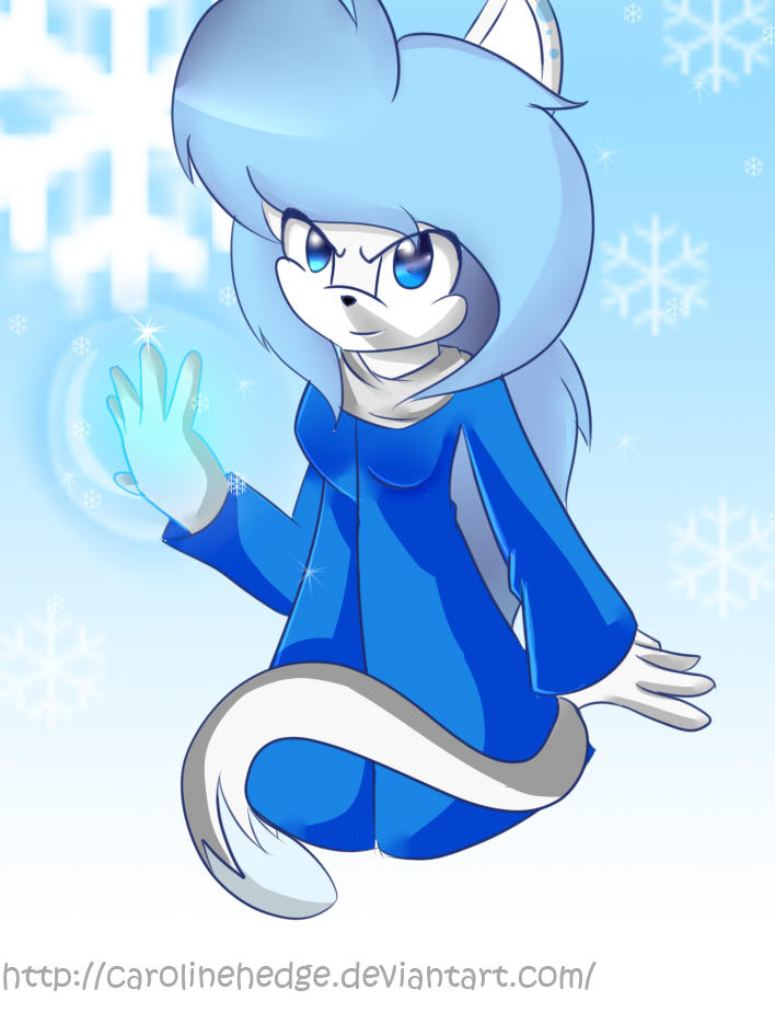 Icecat Deviantart Ice The Cat by CarolineHedge on DeviantArt