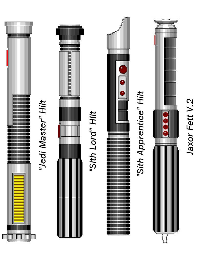 Lightsaber Hilts by me Vol 2 by CorranKatarn on DeviantArt