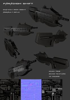 GXA-254 IronS Assault Rifle - Paradigm Shift (PC)
