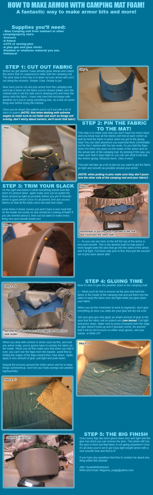 How to make armor by Maguma by DynamiteBreakdown