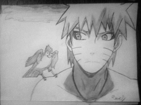 Naruto And bird, i guess