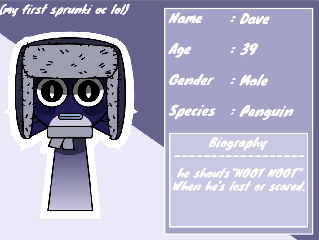 my fisrt sprunki oc by OliviaThePinki on DeviantArt