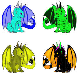 Adoptable Dragons by AutumnLegacy