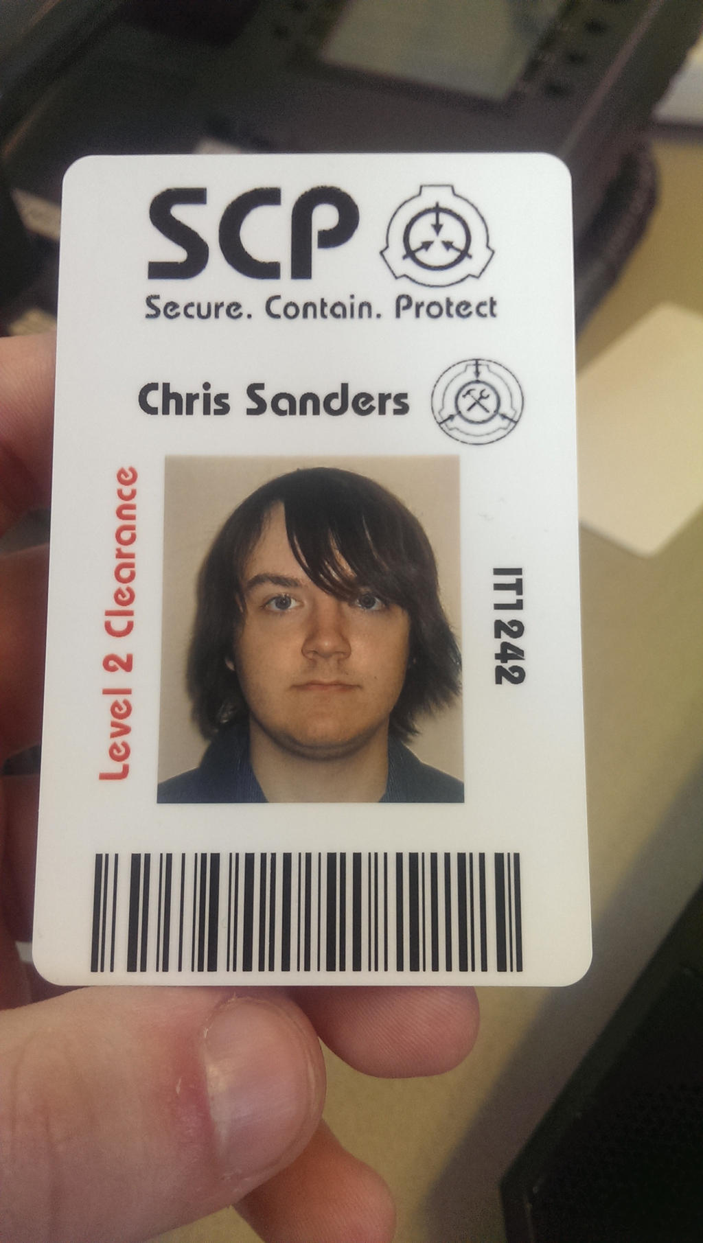 SCP ID V2 by ChrisAKAPiefish on DeviantArt SCP ID V2 by ChrisAKAPiefish on DeviantArt