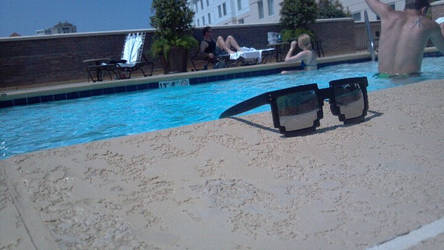 Poolside Pixel Glasses!