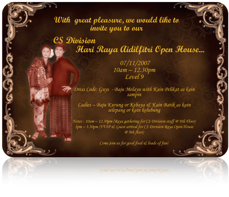 Raya Invitation Card by ladyazwin on DeviantArt