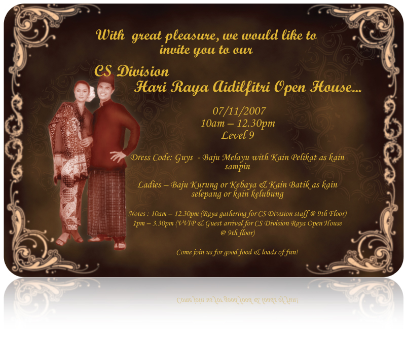 Raya Invitation Card by ladyazwin on DeviantArt