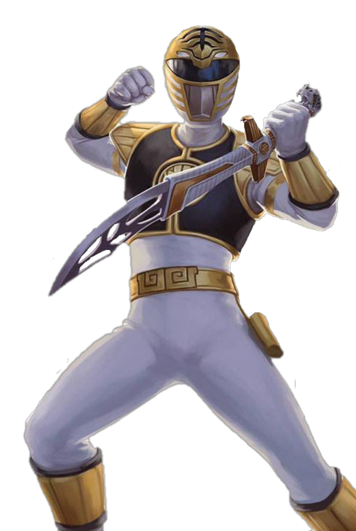 White Ranger Render by Kiss-and-Kancer on DeviantArt