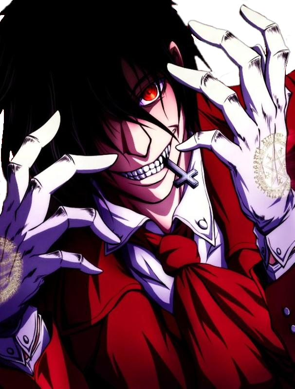 King and Queen by Trickster-Red on DeviantArt Alucard, Hellsing ultimate anime, Hellsing alucard