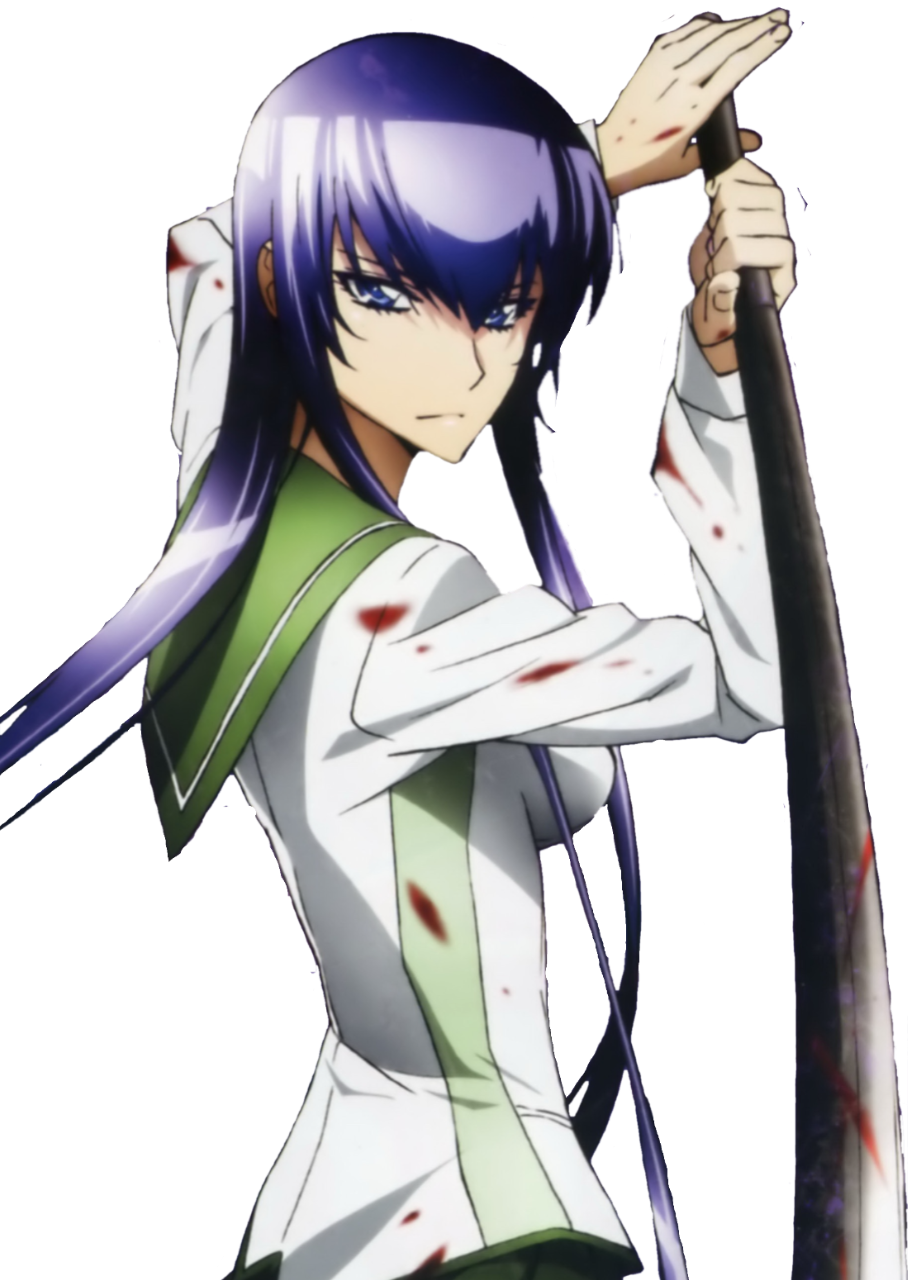 busujima saeko (highschool of the dead) drawn by otoosan