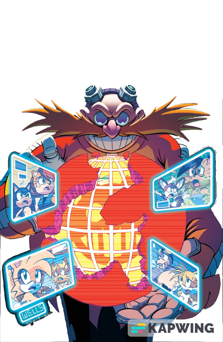 Archie Eggman Render by Kiss-and-Kancer on DeviantArt