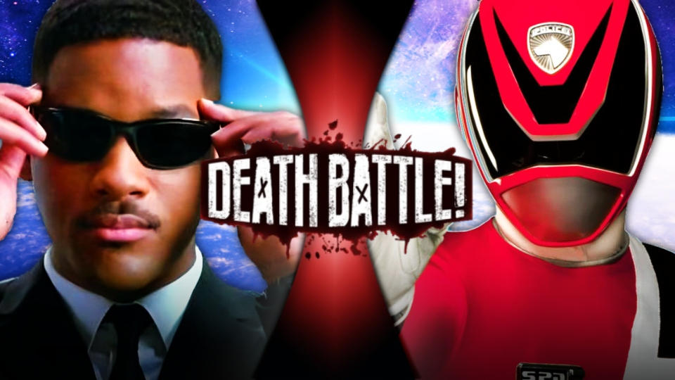 Agent J VS S.P.D Red Ranger by Kiss-and-Kancer on DeviantArt