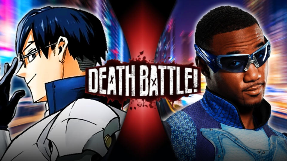 Tenya Iida VS A-Train by Kiss-and-Kancer on DeviantArt