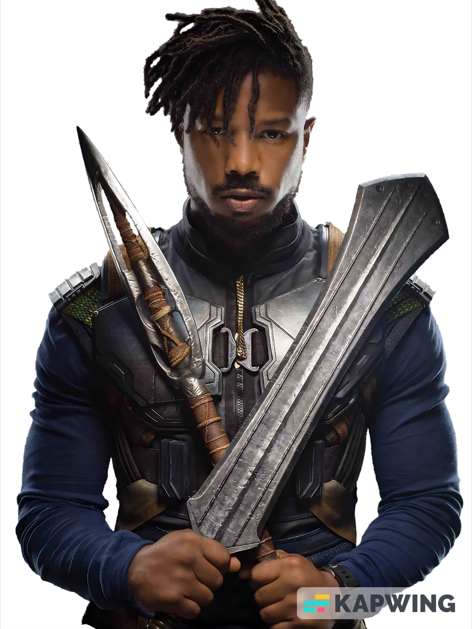 Killmonger Shield Erik Killmonger Render by Kiss-and-Kancer on DeviantArt