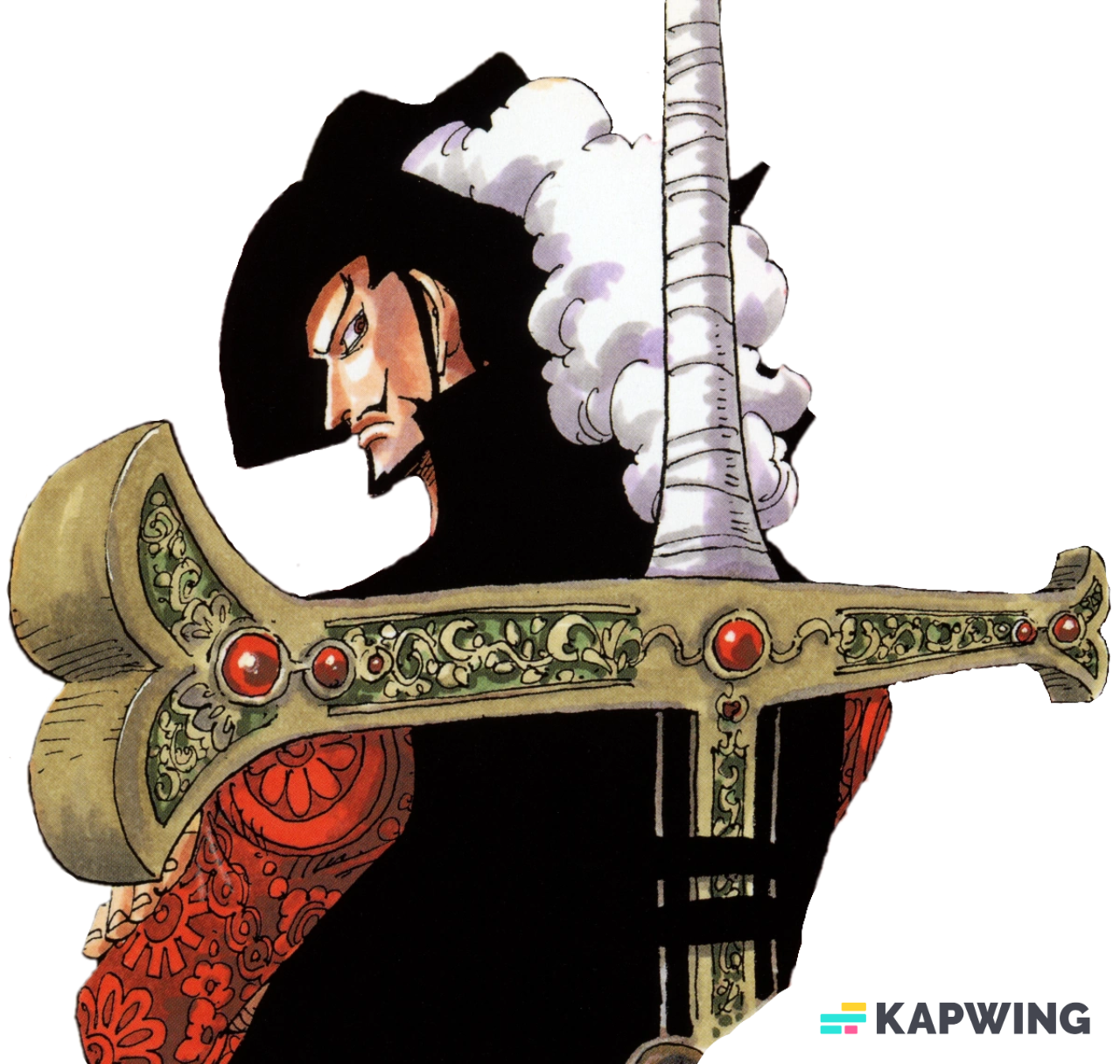 Hawkeye Mihawk Render by Kiss-and-Kancer on DeviantArt