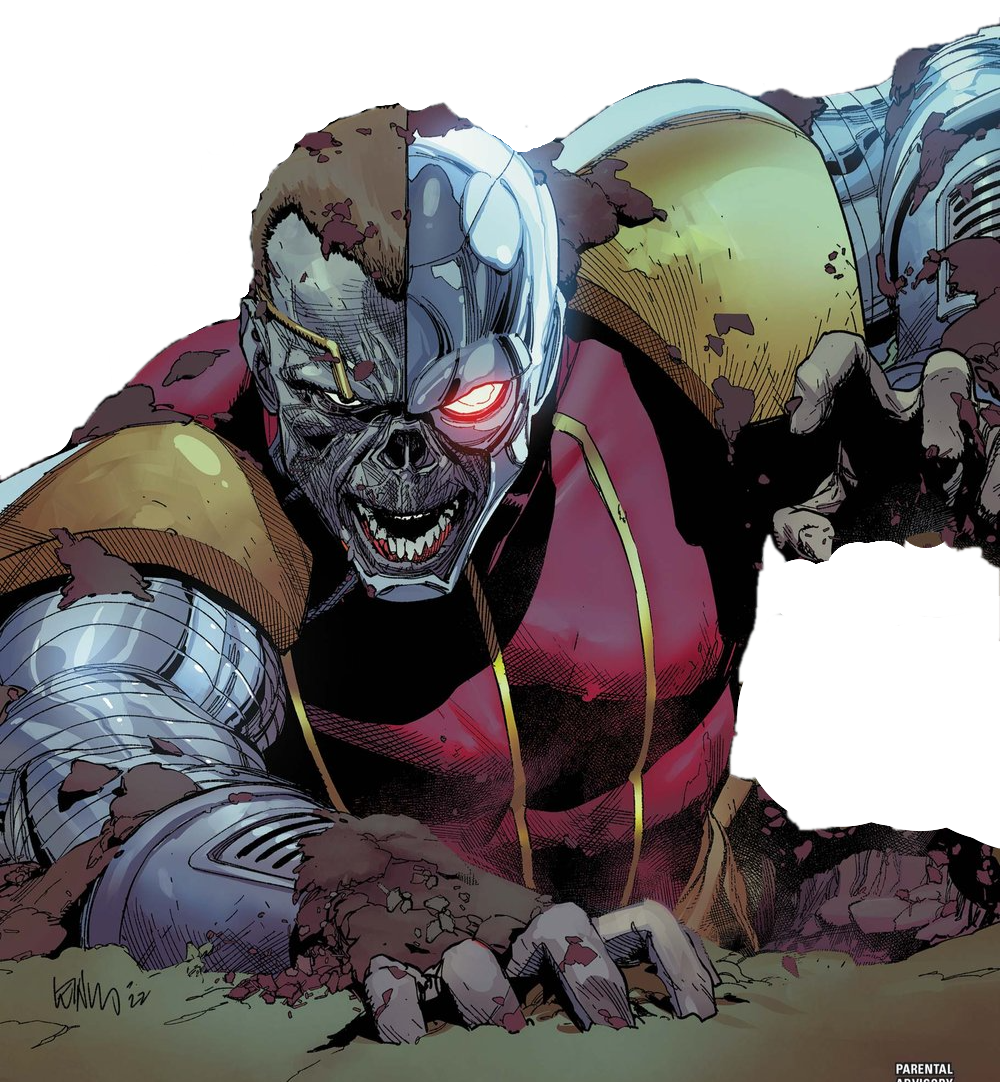 Deathlock Chicken Deathlok render by Kiss-and-Kancer on DeviantArt