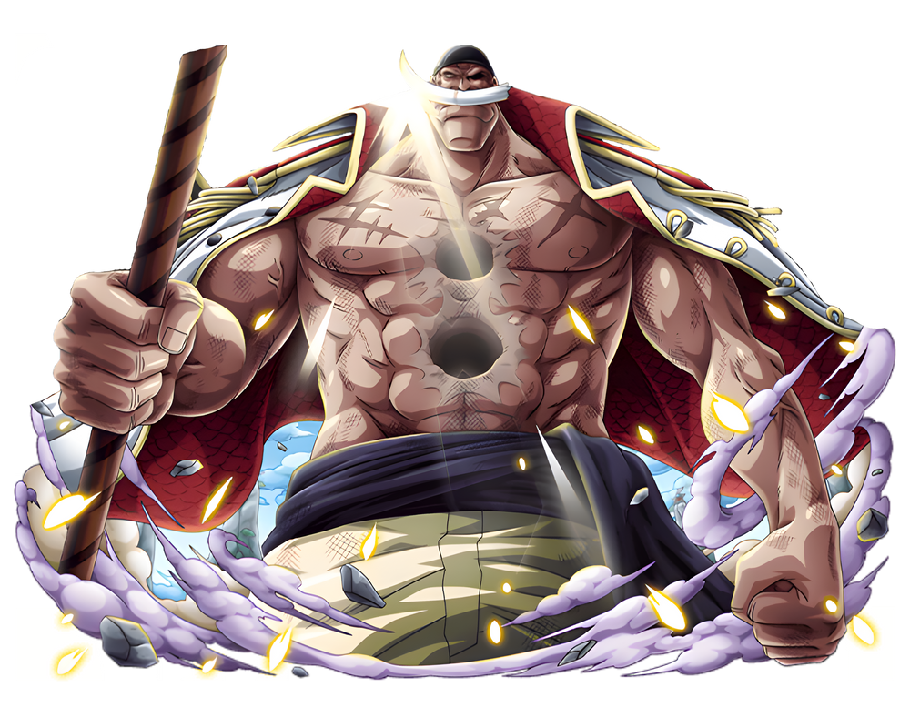 White R Beard Whitebeard render by Kiss-and-Kancer on DeviantArt