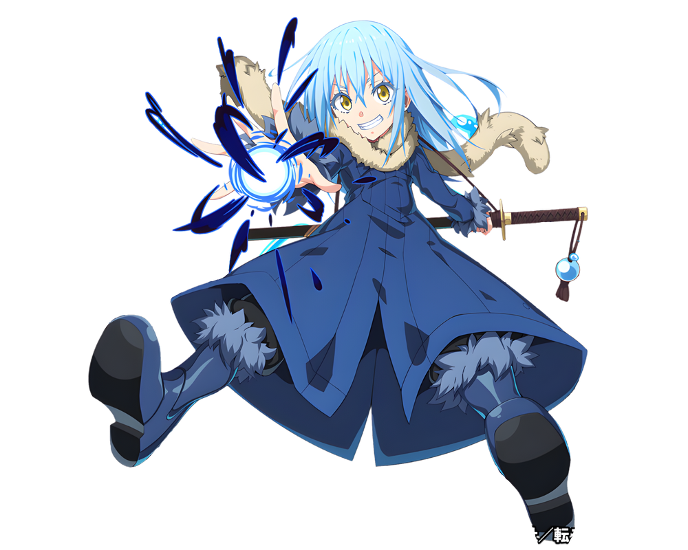 Rimuru render by Kiss-and-Kancer on DeviantArt