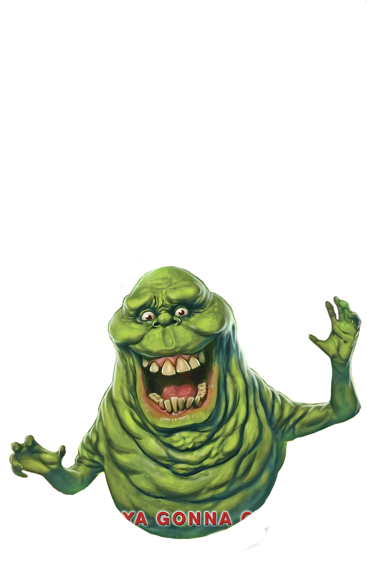 Slimer Graphics Slimer render by Kiss-and-Kancer on DeviantArt