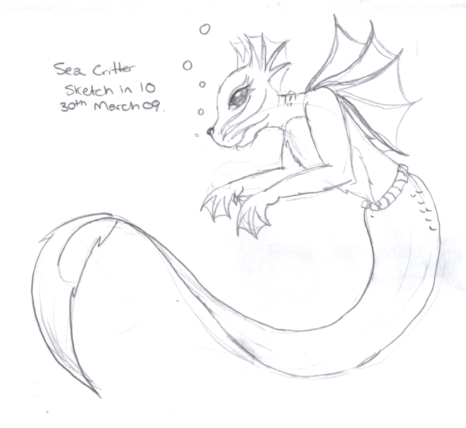 Sketch in 10 - Sea Critter