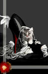 My cat in my Louboutin by LadyMelodie