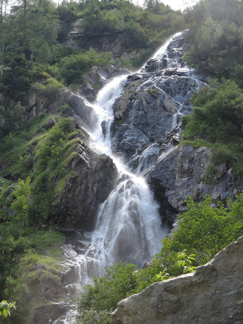 Bodensee waterfall