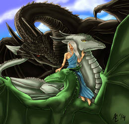 Dany and her dragons