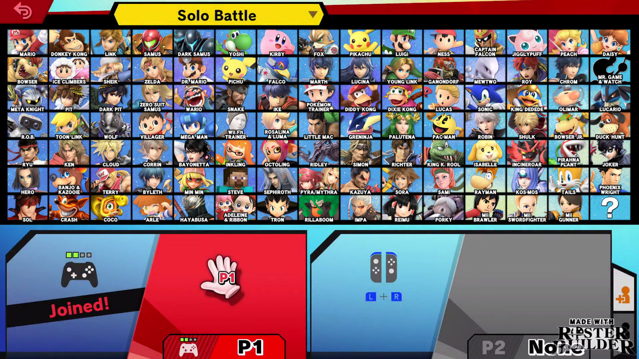 SSB Ultimate Fan Roster V2 by StarwindArts on DeviantArt