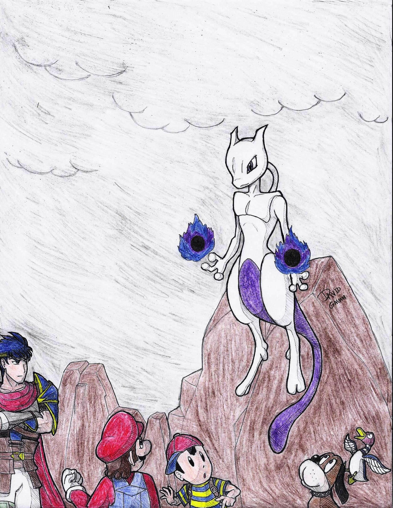 Pokemon Journeys - Mewtwo Returns by dlee1293847 on DeviantArt