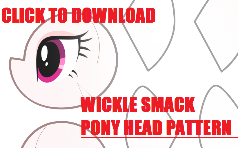 My Little Pony Head Pattern