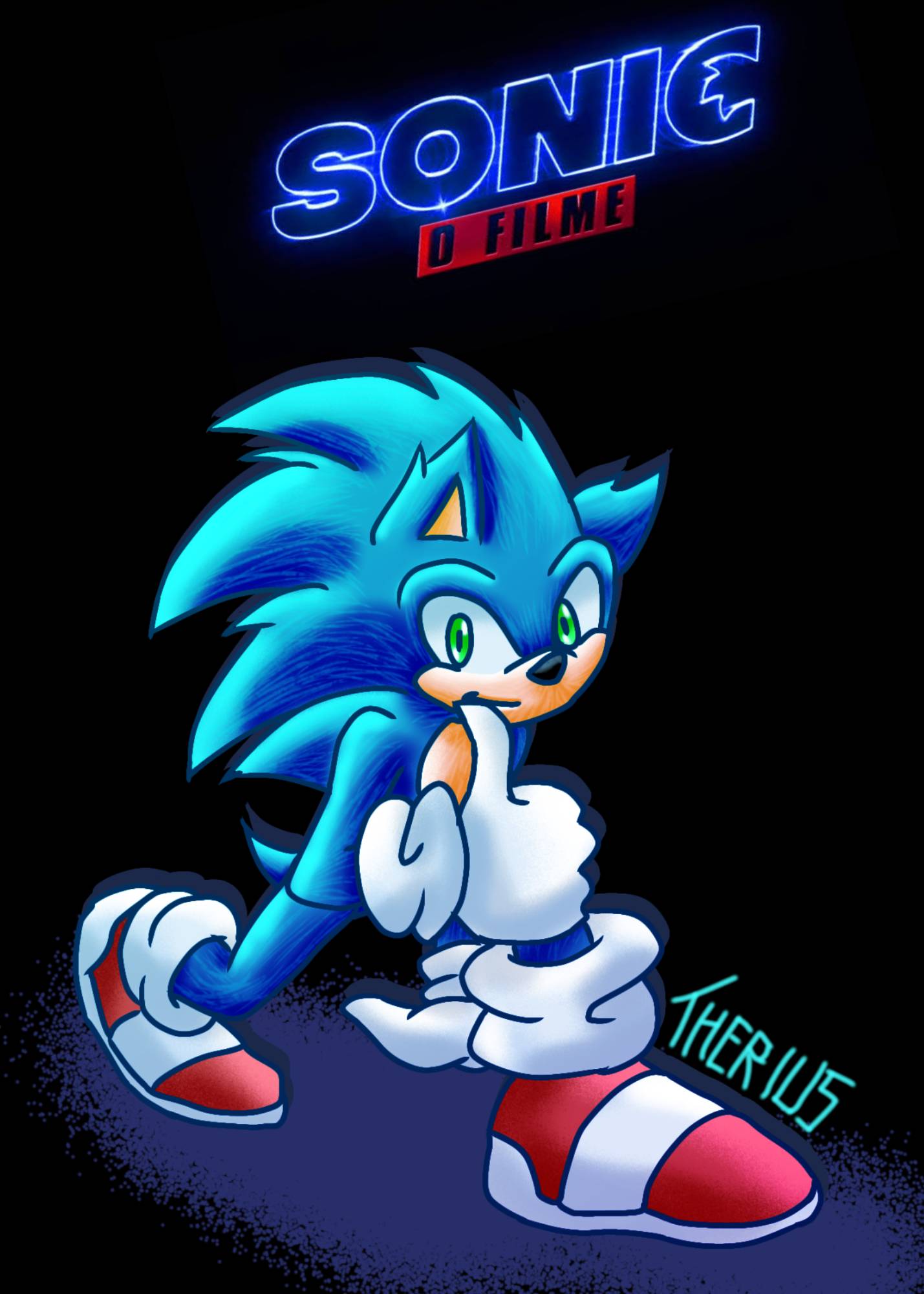 Sonic The Hedgehog Movie/Film idk by TheriusFG on DeviantArt