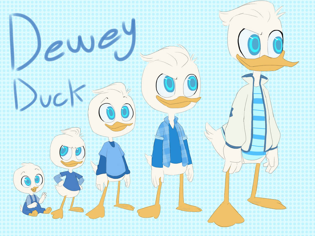 Dewey Duck age chart by GummyGoatGalaxy on DeviantArt