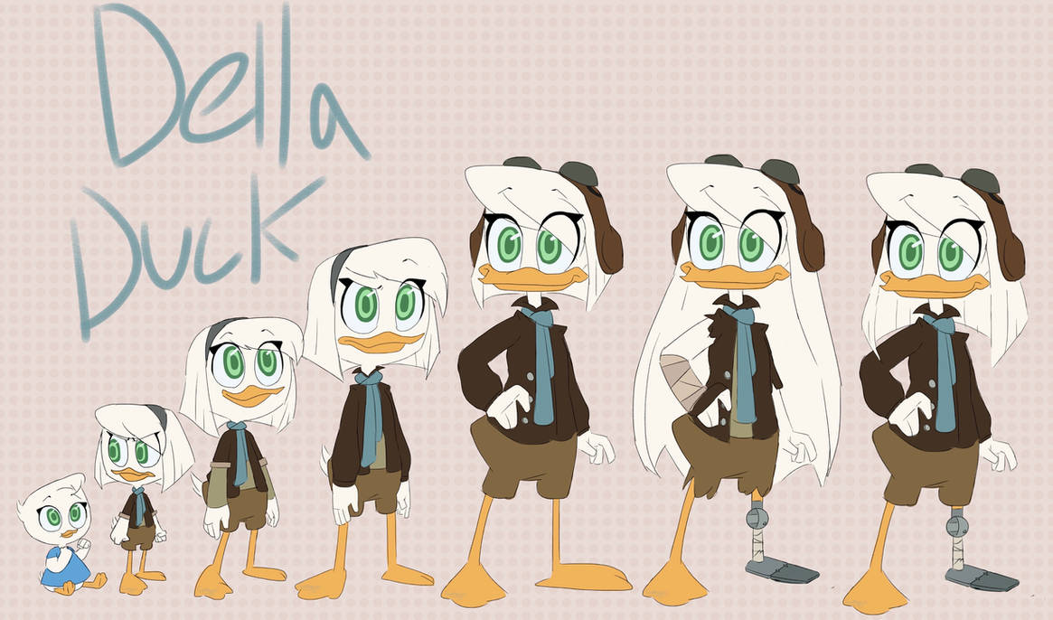 Della Duck age chart by GummyGoatGalaxy on DeviantArt