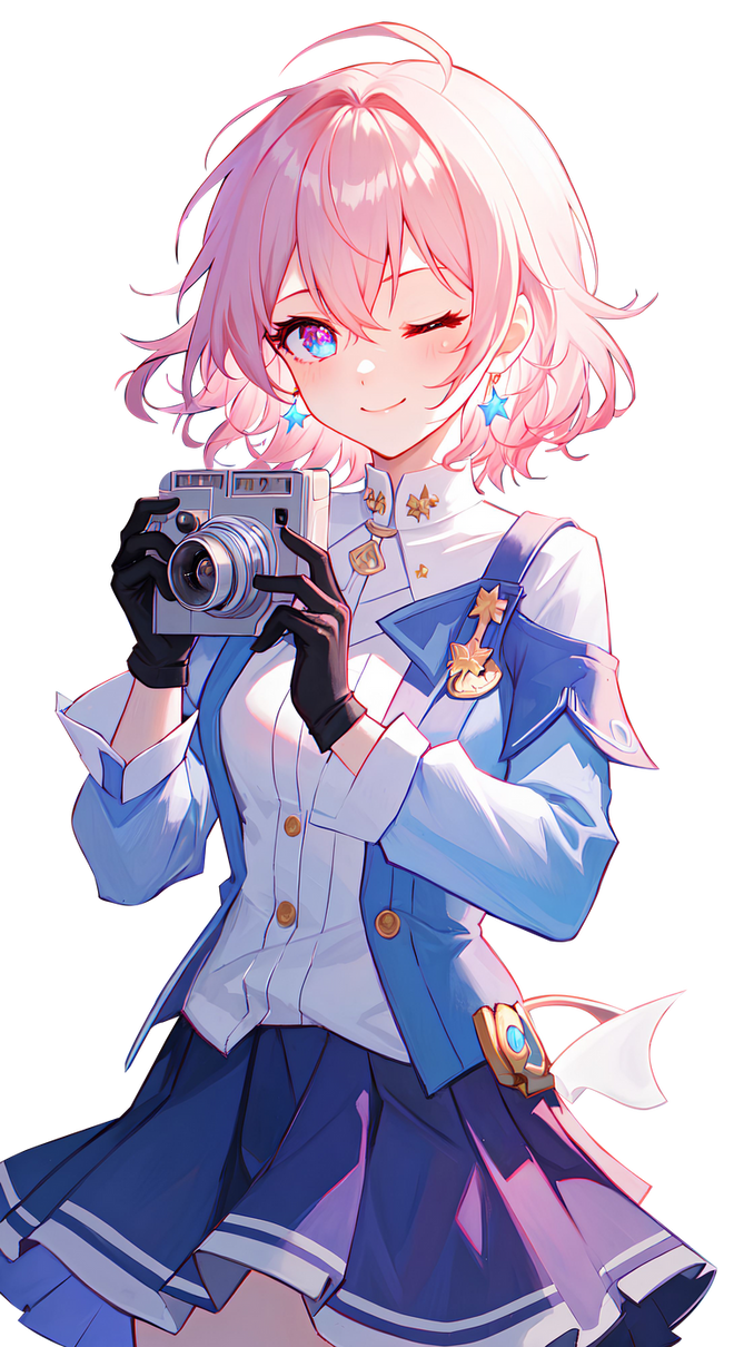 March 7th Render by Izuchii1311 on DeviantArt