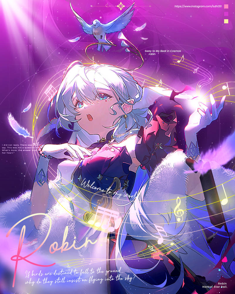 Robin Inside Robin Honkai Star Rail by Izuchii1311 on DeviantArt