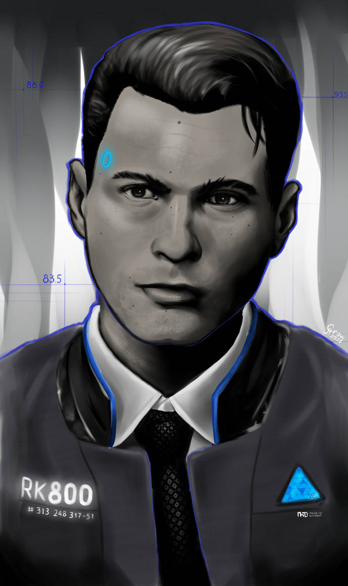 Connor RK800 by RedCrossbill on DeviantArt