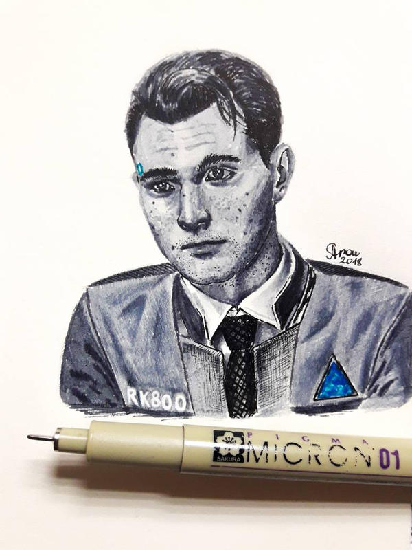 Connor RK800 by RedCrossbill on DeviantArt