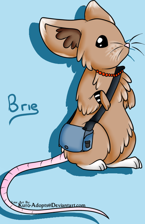 Brie as a mouse~