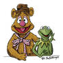 Fozzie and Kermit