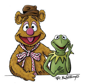 Fozzie and Kermit